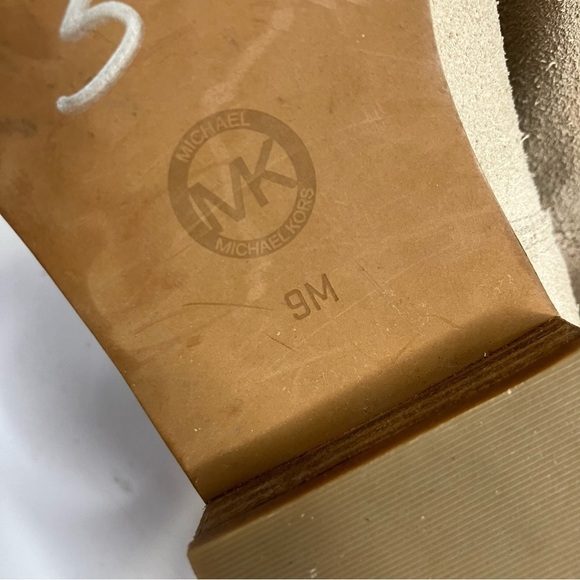 Michael Kors‎ Sunny suede ankle boots tan size 9 - Picture 8 of 9